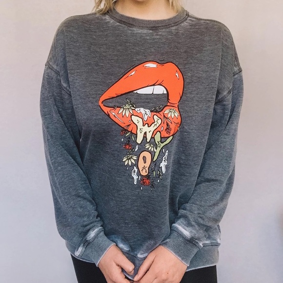 Dripping WYO Burnout Crewneck *LAST ONE* - Picture 3 of 3